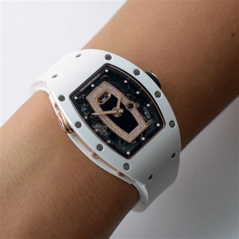 richard mille red diamond watch|Richard Mille ladies diamond.